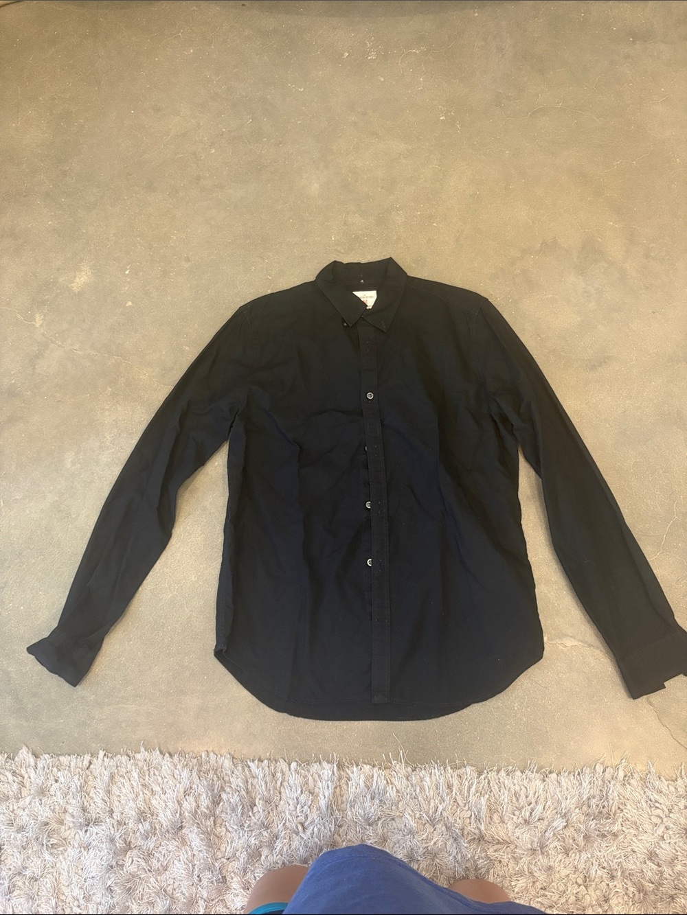 Gap Women’s Black Button-Up Shirt - 100% cotton